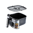 Raf Air Fryer R.5350, fereastră transparentă, 7L, 1600W, negru, 2 image