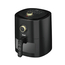 Raf Air Fryer R.5332B, fereastră transparentă, 4L, 1300W, negru