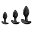 WINYI Mark Buttplug Set 3in1+Remote Control IPX6 7 Mode Vibration, Negru, 2 image