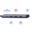 UGREEN HUB 5in1 USB-C la 4K@30Hz HDMI + 2*USB-A 2.0 + 1*USB-A 3.0 PD 100W, gri, 2 image