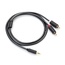 UGREEN Cablu audio de la 3,5 mm male la 2 RCA male 1,5 m | AV102, gri, 2 image
