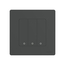 Moes Zigbee Star Ring Smart Push Button Swicth 3 Gang CR2032, gri
