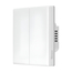 Suntff Wi-Fi Smart Touch Wall Switch TX Ultimate 2-Gang (fir neutru), alb