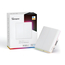 Suntff Wi-Fi Smart Touch Wall Switch TX Ultimate 2-Gang (fir neutru), alb, 2 image