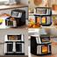Teska Air Fryer TK-21S-3, fereastră transparentă, 10L, 1400W, oțel, 2 image
