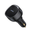 Baseus Încărcător auto retractabil Enjoyment Pro Type-C cu cablu 60W Cluster, negru