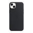 Husă Original Leather cu MagSafe pentru iPhone 14, Midnight, 2 image