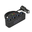 Adaptor pentru brichetă auto 4 prize 120W, negru