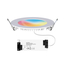 Moes ZigBee LED Downlight Spot 1800K-6500K RCB+C+W, 420lm, Beam Angle 120°, 6W
