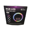 Selfie Ring RGB Light 22" MJ56 with Tripod 2.1m, Bag and Remote Control, 3 image