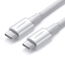 UGREEN Cable Type-C 2.0 to Type-C 2.0 5A 100W 1M, White | US300, 2 image