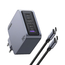 UGREEN Nexode Pro GaN Charger 1*USB-A+3*Type-C 160W X763, Black, 2 image
