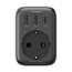 UGREEN Outlet Extender 30W 2*USB + Type-C + AC CD314, Black