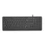 Keyboard Gembird KB-MCH-05-CYRL, Slimline, 12 FN keys, 5 multimedia keys, Chocolate type, 1.8m, USB