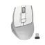 Mouse Wireless A4Tech FG30S, Alb/Gri