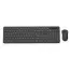 Wireless Keyboard & Mouse Gembird Slim Pro Business KBS-WPS-01-CYRL, Chocolate, 1200dpi, 3 buttons,