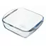 Tava de copt Pyrex 211B100, Transparent