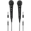 Microfon Karaoke Thomson M135D, Cu fir, Negru