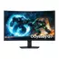 37" SAMSUNG Odyssey G7 G75F,Black,Curved-VA,3840x2160,165Hz,FreeSync,1msMPRT,350cd,HRD10,DP+HDMI+USB