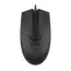 Mouse A4Tech OP-550S, 1200  dpi, 3 buttons, 104g, Optical, USB, 1.5m, With Silent Button, Black