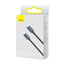 Baseus Cable Type-C to Type-C 100W 1.2m Crystal Shine Series, Black, 2 image