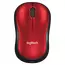 Mouse Wireless Logitech M185, Roșu