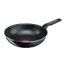Tigaie WOK Tefal C3841953, 28cm, Negru