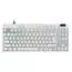 Tastatură Logitech G Pro X TKL Rapid, Cu fir, Alb