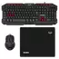 Set Tastatură + Mouse + Mouse Pad SVEN GS-9200, Cu fir, Negru/Rosu