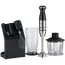 Blender de mână Gorenje HBC807QB, Negru Argintiu