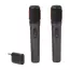 Microfon vocal JBL PartyBox Wireless Microphones, Fără fir, Negru