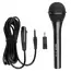 Microfon Karaoke SVEN MK-100, Cu fir, Negru