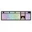 Tastatură HATOR Skyfall 100, Cu fir / Fără fir, Negru | Alb