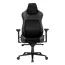 Scaun Gaming Lumi CH06-39, Țesătură, PU Piele, Negru