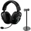 Căști gaming Logitech G Pro X 2 + Stand, Fără fir, Negru