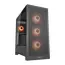 Case ATX Cougar MX230 RGB w/o PSU 3x120front 1x120rear ARGB, Tempered Glass 1xTypeC 3xUSB3.0 2x2.5"