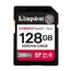 .128GB  SDXC Card (Class 10) UHS-II , U3, Kingston Canvas React Plus V60 "SDR2V6/128GB" (R/W:280/100