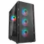 Carcasă PC Cougar Airface Pure RGB, Midi-Tower, Fără PSU, Negru