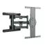 Suport TV tavan Full-motion Gembird WM-80STR-01, Negru