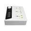BAVIN Power Socket 3 Outlets + 4 USB 3.4A, Intelligent Timer Control, EU Plug, White, 2 image
