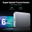 UGREEN CM300 2.5" SATA HDD / SSD Enclosure 6Gbps USB-C, 2 image