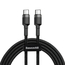 Baseus Cable Type-C to Type-C 60W 2m, Cafule Series, Black