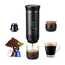 Smart Portable Electric Espresso Machine Capsule Compatible One-Button Operation, Black, 2 image
