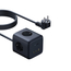 Baseus Power Strip Cube 67W 3AC+1*USB-A+1*Type-C 1,5M, EnerFill FA11, Cosmic Black