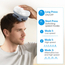 Adomii Smart Scalp Head Massager Portable Wet & Dry, White, 2 image