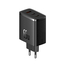 Baseus Wall Charger GaN 2*Type-C+1*USB-A 65W, Cube Pro Series, Cluster Black