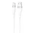 Cablu USB (Type-C), Proove Light Silicone Plus USB to Type-C 3A (1m), White