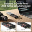 UGREEN CM856 3-Slot SD / microSD Card Reader Case 5Gbps USB-C / USB-A, 2 image