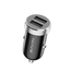 BAVIN Car Charger Dual USB Universal + Cable Micro-USB, 2.4A,12W, Black