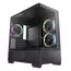 Case mATX Deepcool CG380U 3F, w/o PSU,2x120side 1x120rear ARGB PWM, 2xUSB3.0, 1xTypeC, Curved-Glass